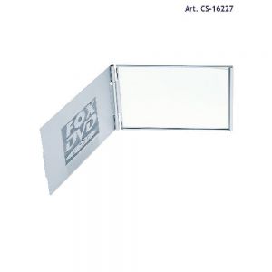 Espejo rectangular con funda de aluminio