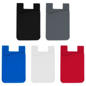 Porta tarjetas para celular.