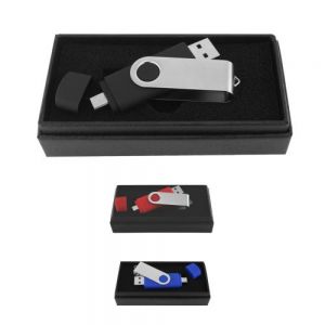 Doble Gira-Memoria USB 8GB