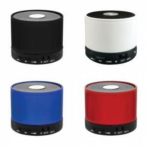 BOCINA BLUETOOTH CON ACABADO RUBBER Y DIFUDOR DE SONIDO