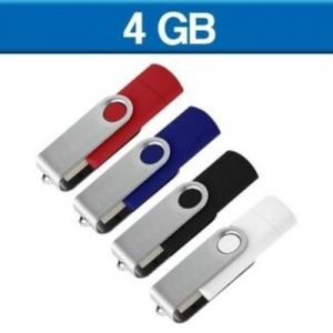 USB GIRATORIA CON ENTRADA PARA CELULAR 4GB
