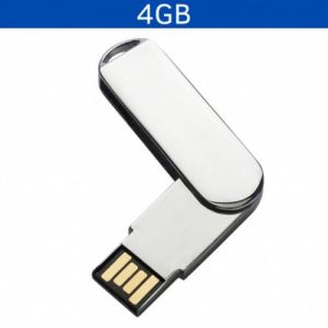 USB GIRATORIA METÁLICA 4GB