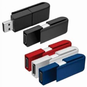 USB CLIPPER 8GB MEDIDAS 6.5 X 2 X 1.5 CM. COLORES AZUL,ROJO,BLANCO Y NEGRO