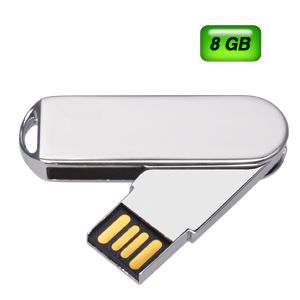 USB GIRATORIA METALICA DE 8GB